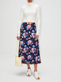 view 2 - Floral Maxi Skirt