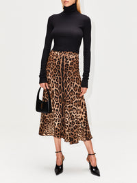view 2 - Leopard Printed Skirt