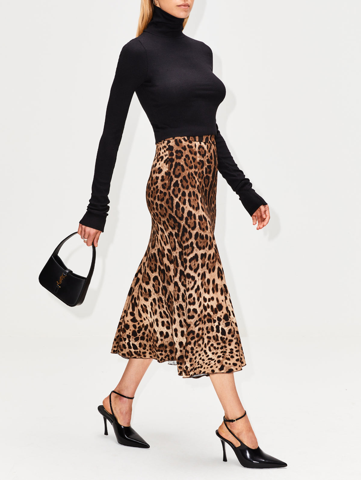 view 3 - Leopard Printed Skirt