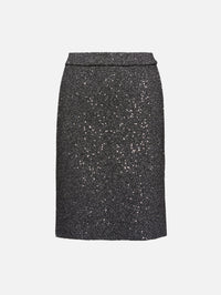 view 1 - Sequin Knit Skirt