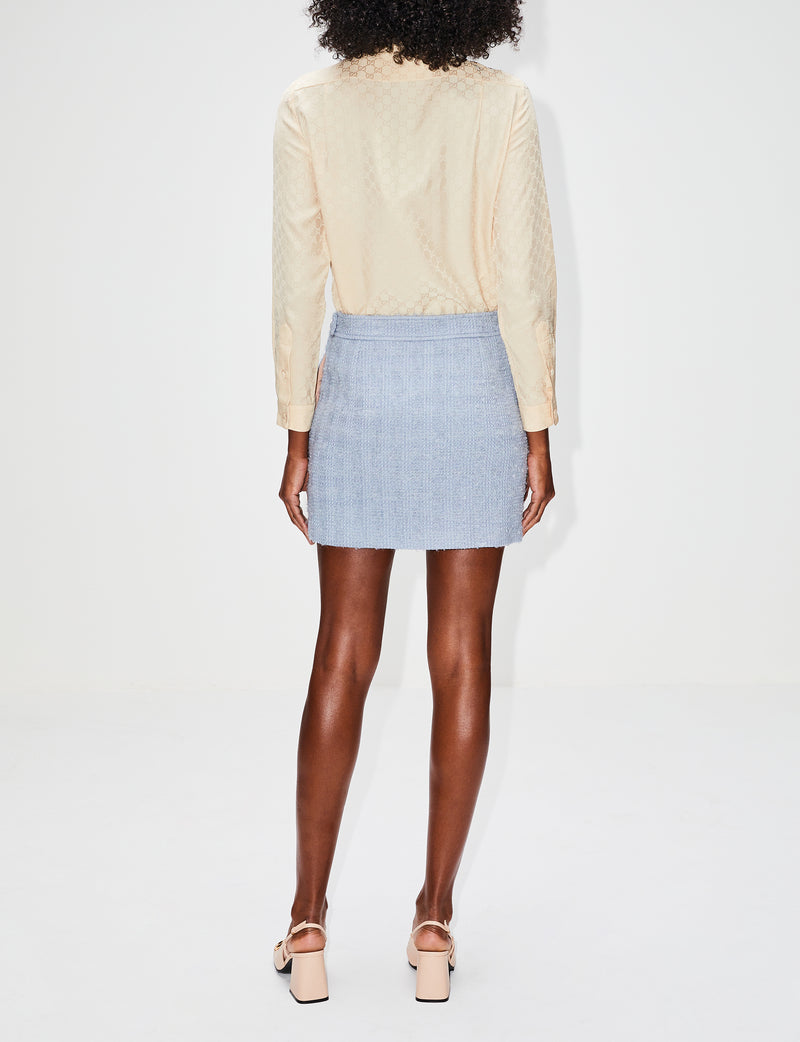 Check Amure Tweed Skirt