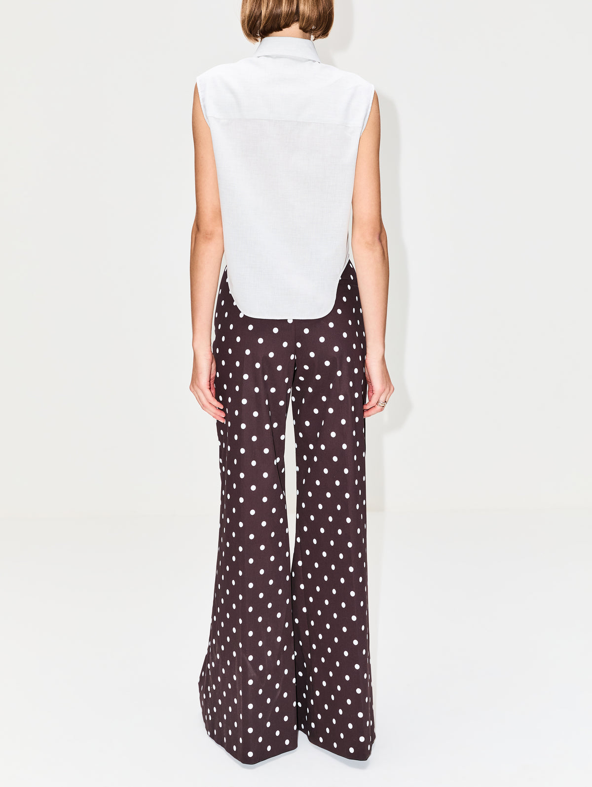 view 4 - Wide Leg Pleated Pant
