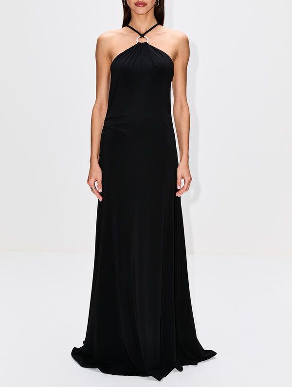 tove backless maxi dress TOVE | Women's | Mika Dress | Black Dress COCKTAIL