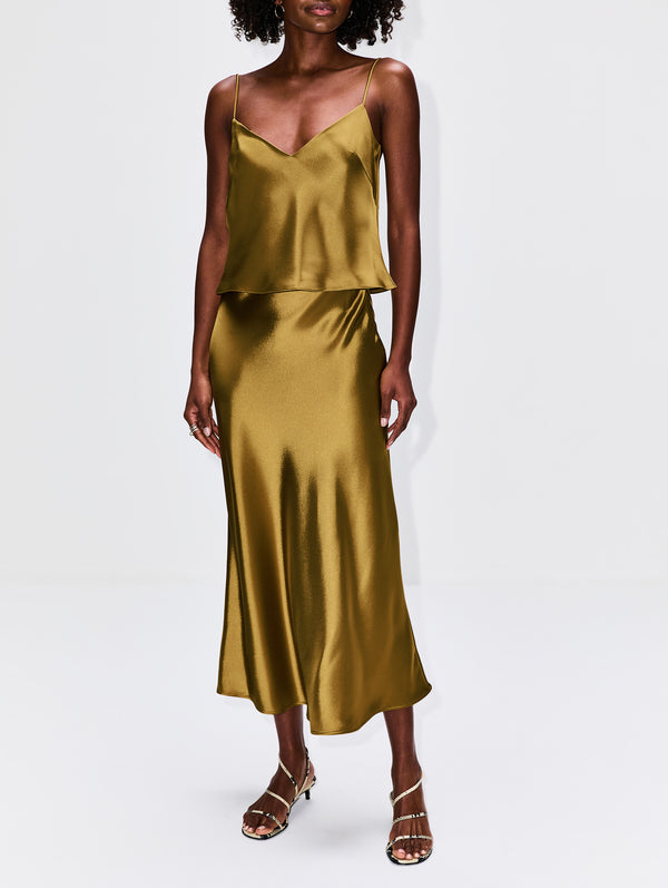GALVAN | Women's | Ischia Top | OLIVE TANK GALVAN | Women's | Ischia Top | OLIVE TANK