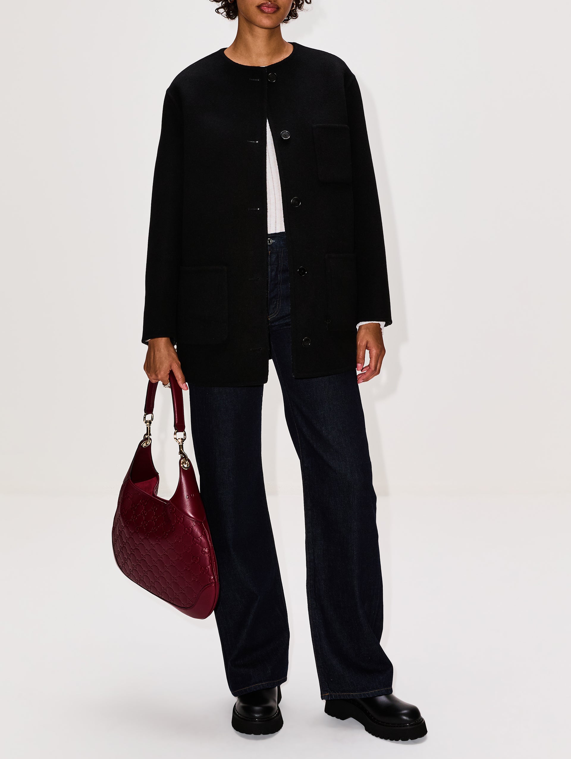 GG Double Coat | GUCCI | elysewalker
