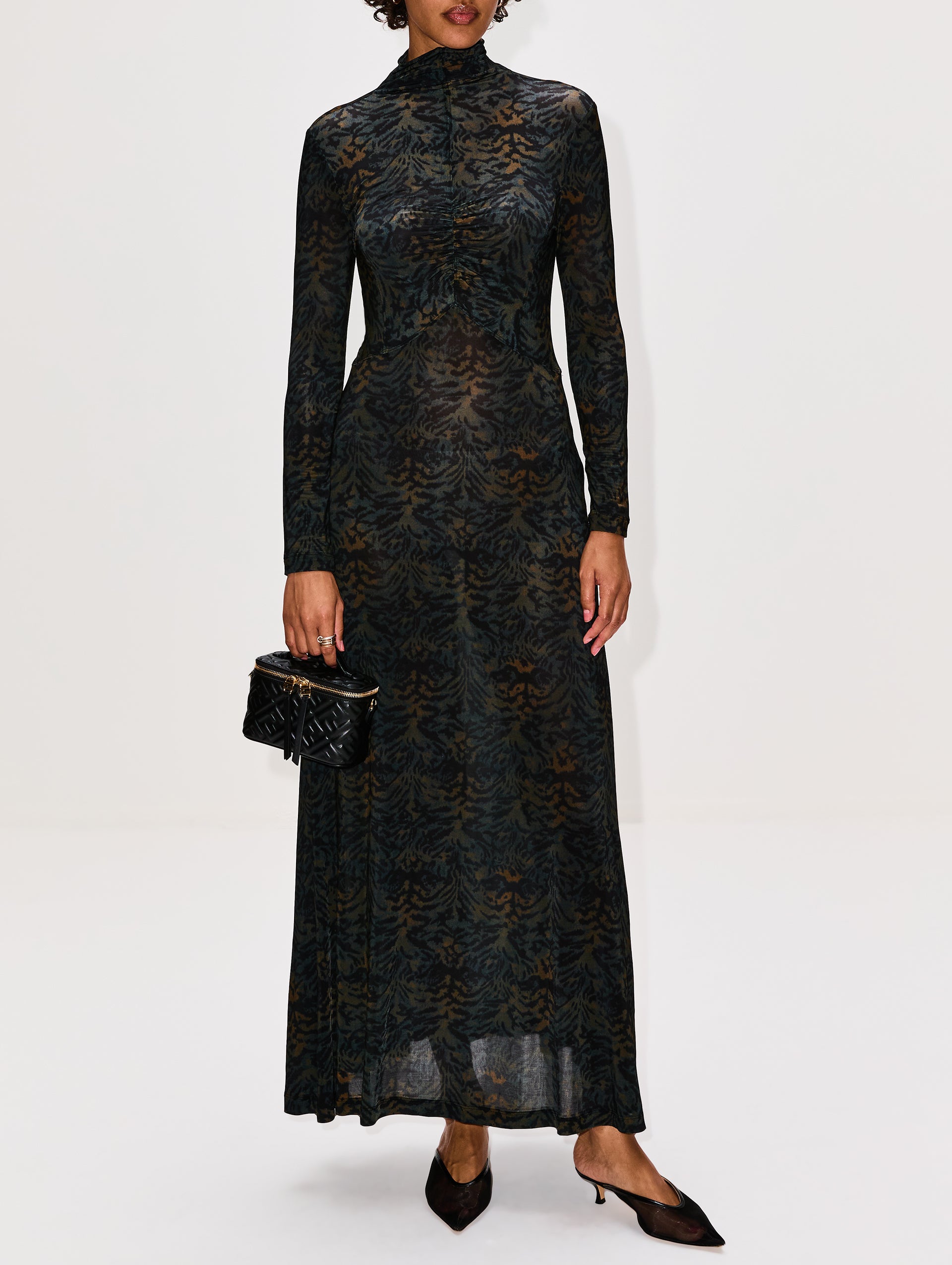 Koa Turtleneck Dress | ULLA JOHNSON | elysewalker