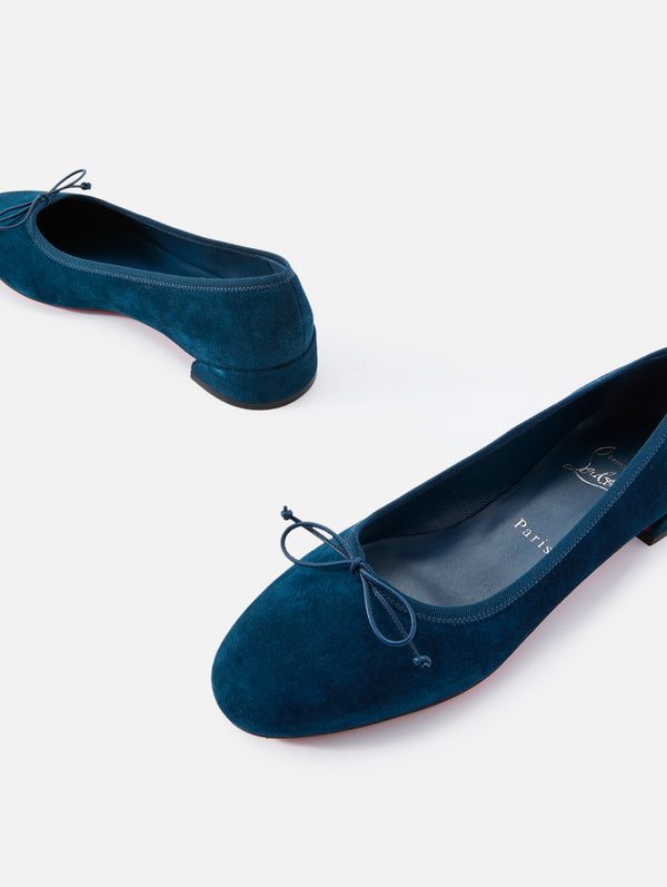 Christian Louboutin Sweetie Jane Suede Flat