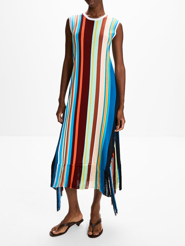 Dress , Multicolour, Size 44- Fendi