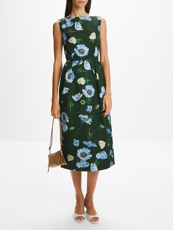 erdem dress ERDEM: Leaf Print Long Sleeve Shirt It has a boat neck Erdem Womens Ophelia Vine White