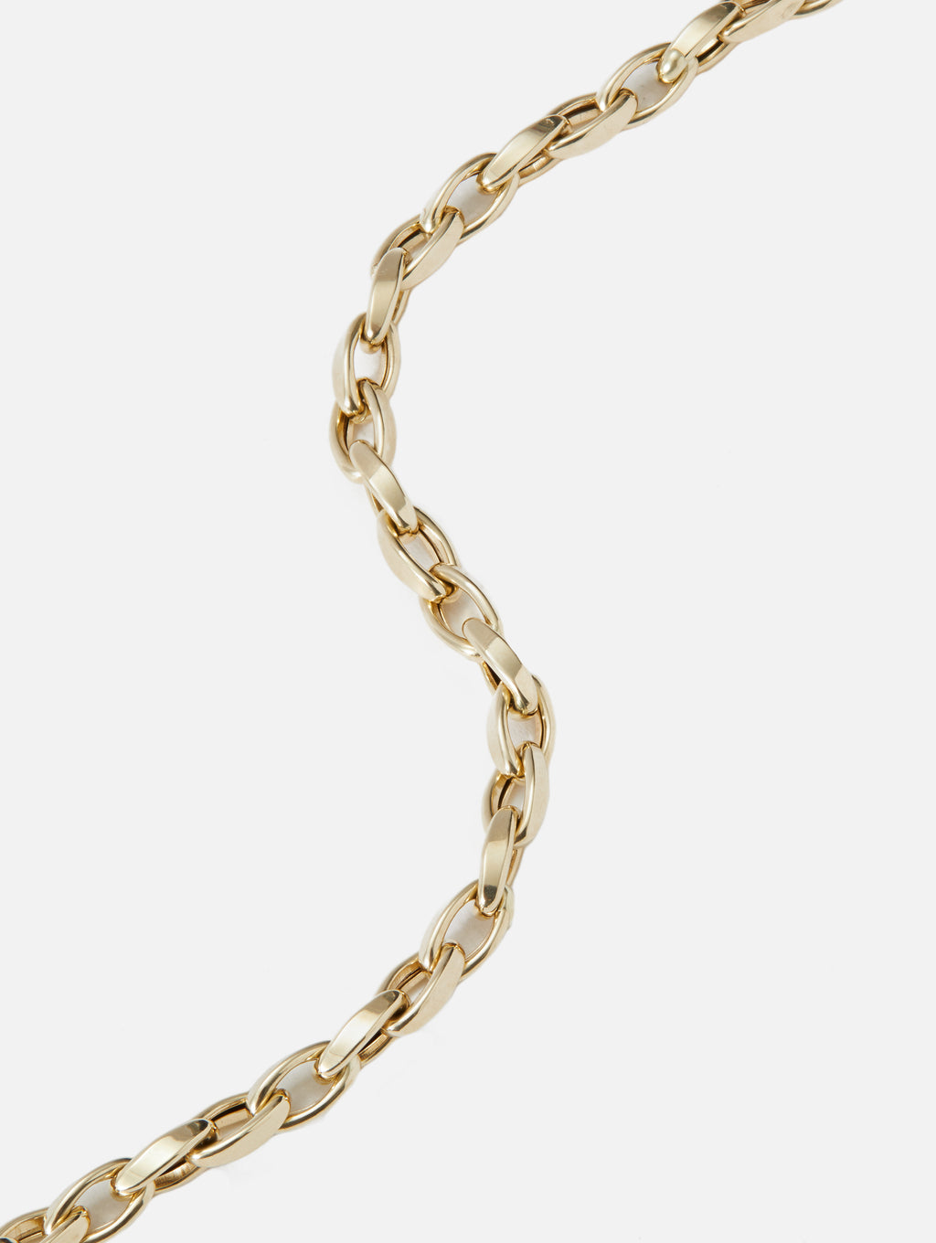 Twisted Oval Chain THREE STORIES JEWELRY elysewalker