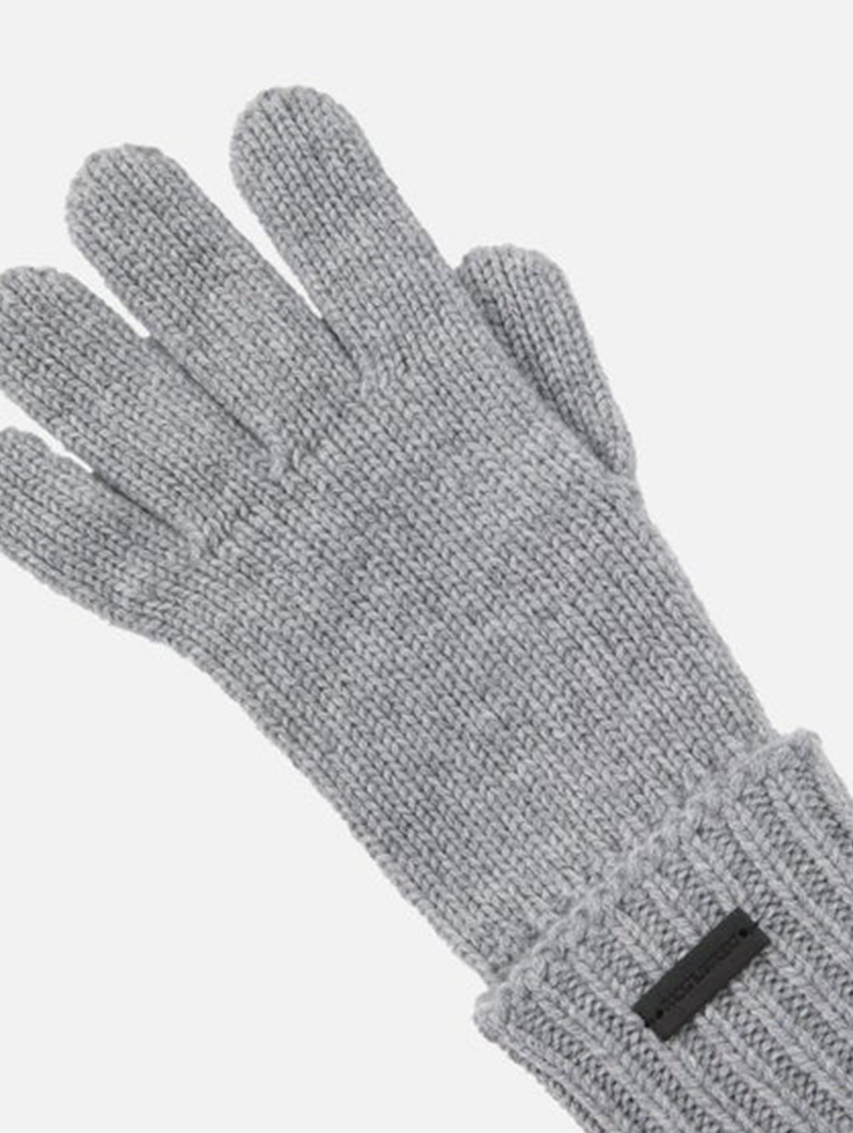 Cashmere Glove,SAINT LAURENT,BLACK,Image 4