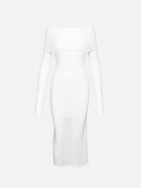view 1 - Tulle Calf Length Dress