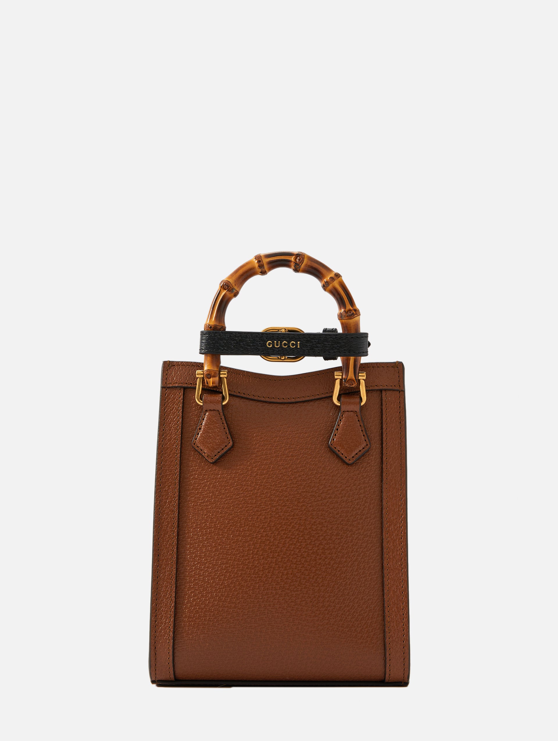 Gucci Diana mini tote bag in cuir leather