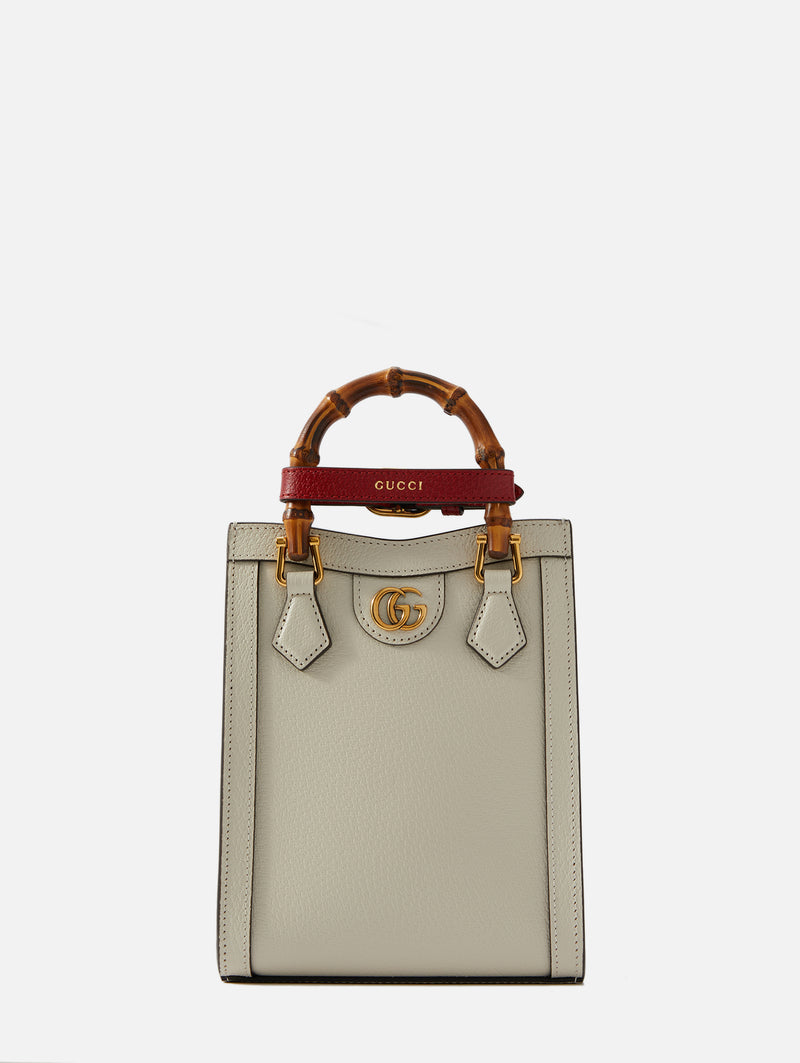 Gucci, Bags, Gucci Vintage Suede Princess Diana Bamboo Tote Bag