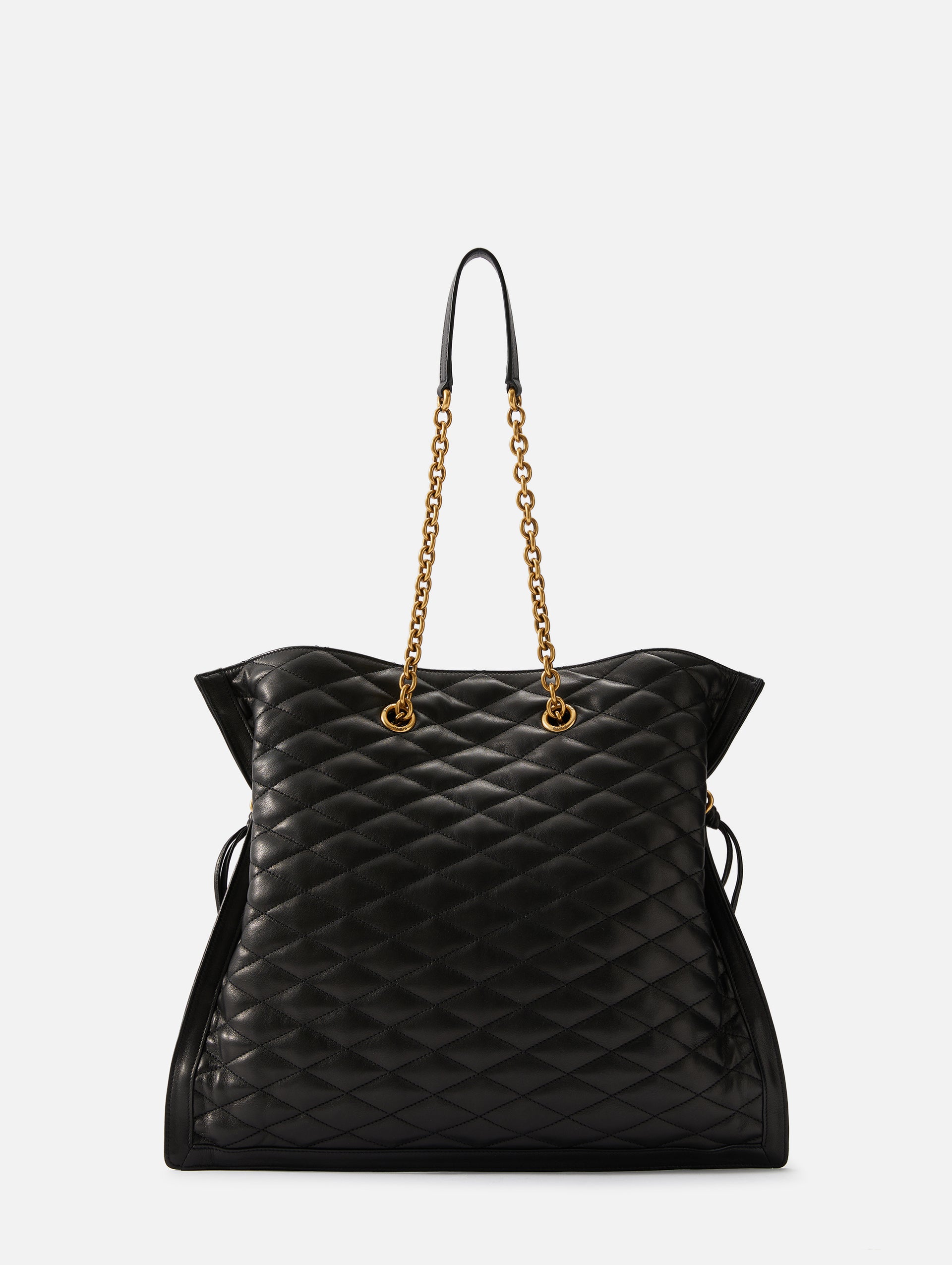 YSL Saint Laurent Calfskin Y Quilted Monogram Small Loulou Bowling Bag Black  - A World Of Goods For You, LLC