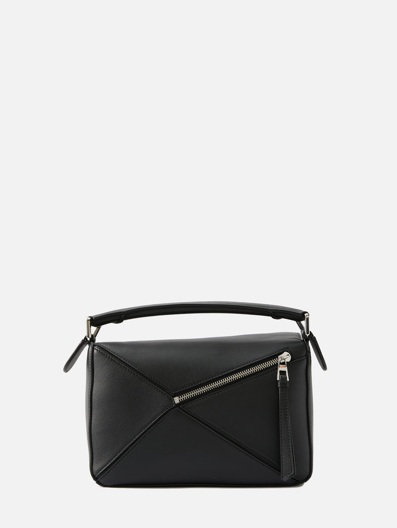 Black Puzzle small grained-leather cross-body bag