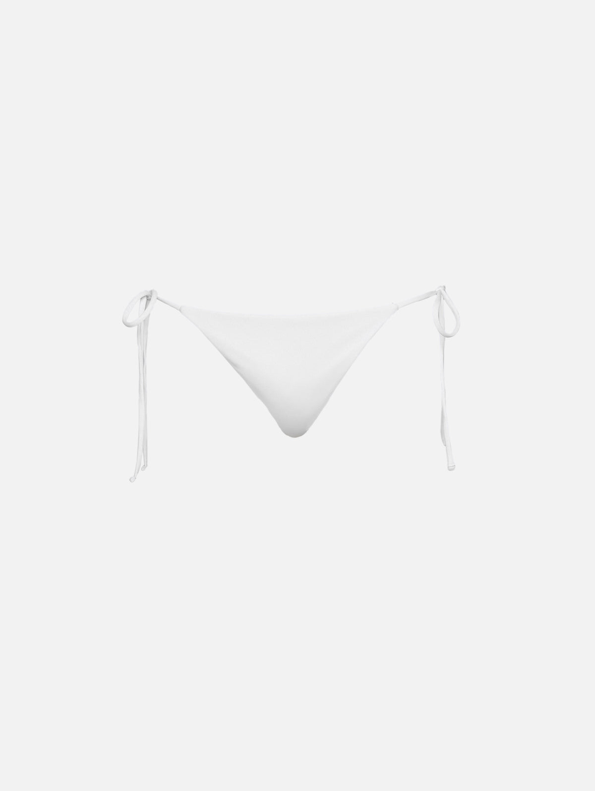 Allyors - Zipper - Bikini Bottom - White, Yorstruly