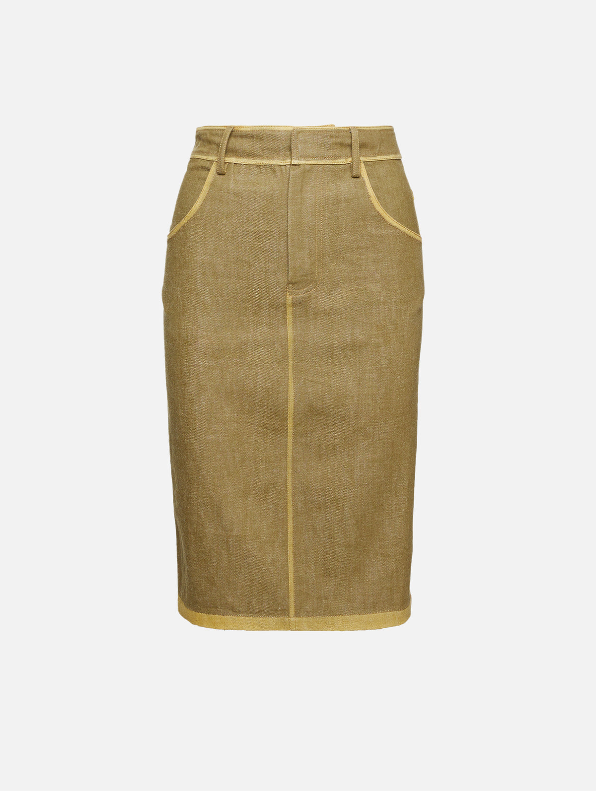 view 1 - Chimaera Deconstructed Denim Skirt