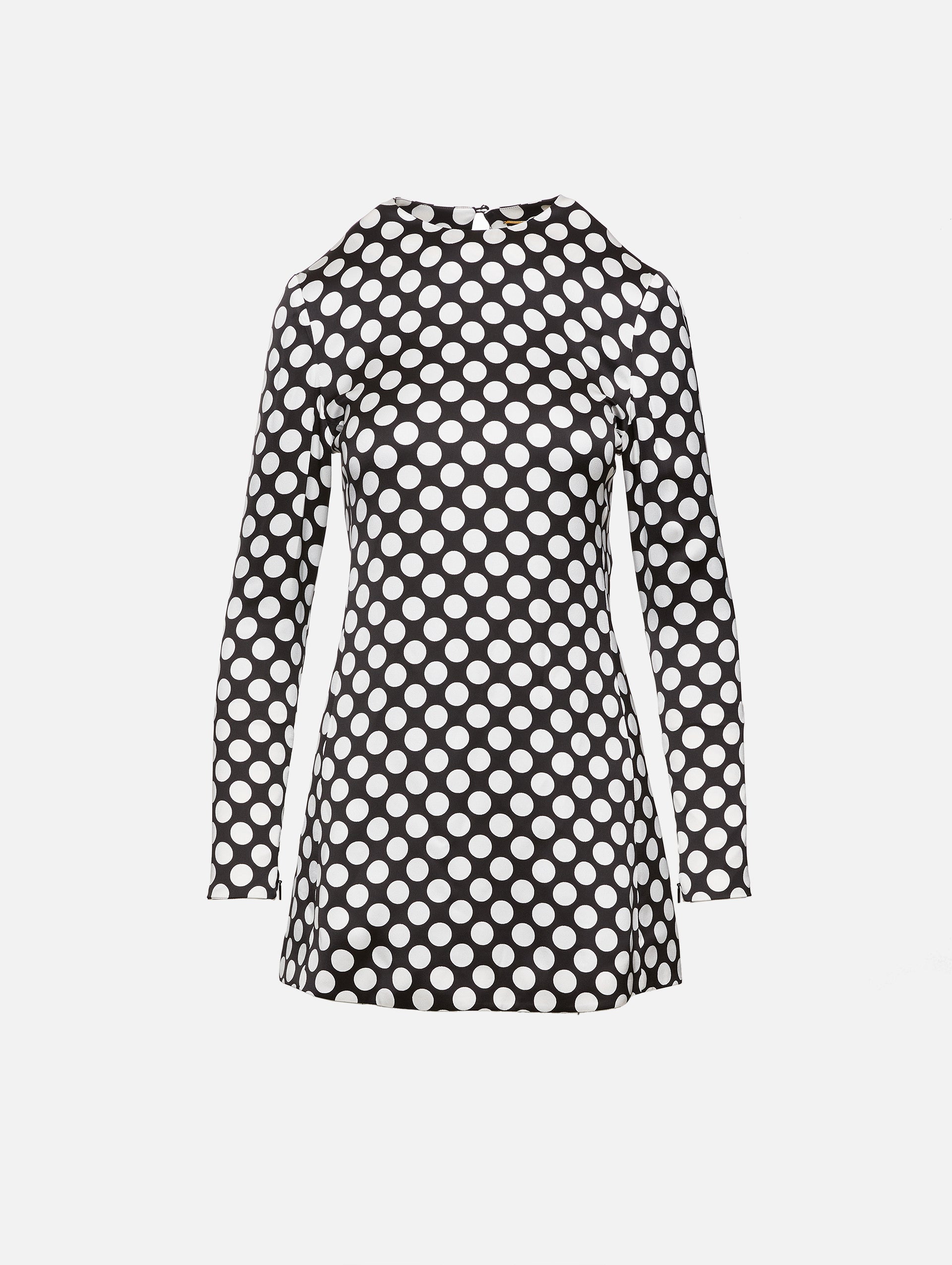 Saint laurent outlet polka dot dress