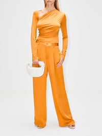 Relaxed Satin Pant