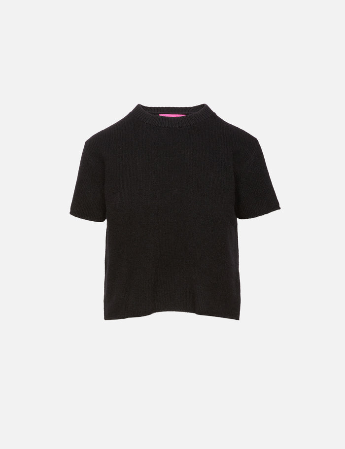 Cashmere Short Sleeve Top