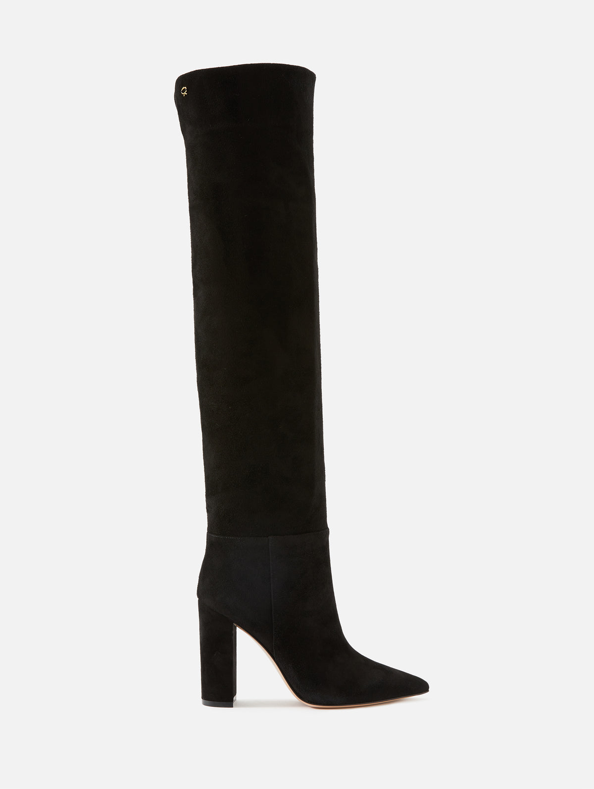 view 1 - Suede Over The Knee Piper Boot