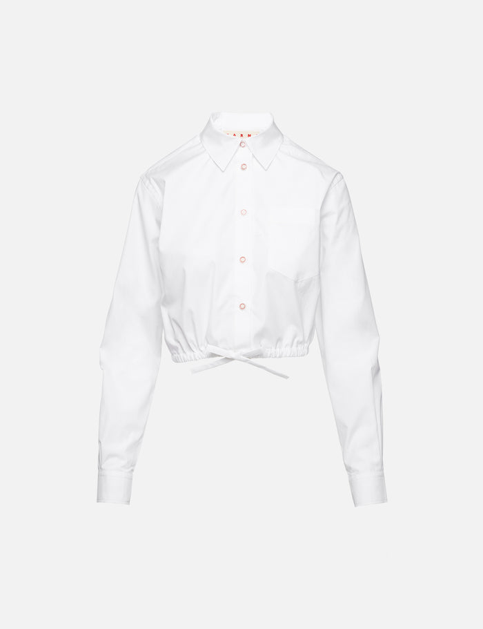 Tie Front Button Up Shirt