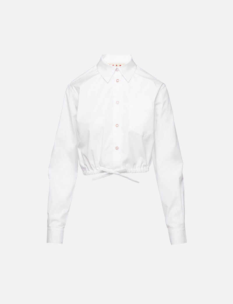 Tie Front Button Up Shirt