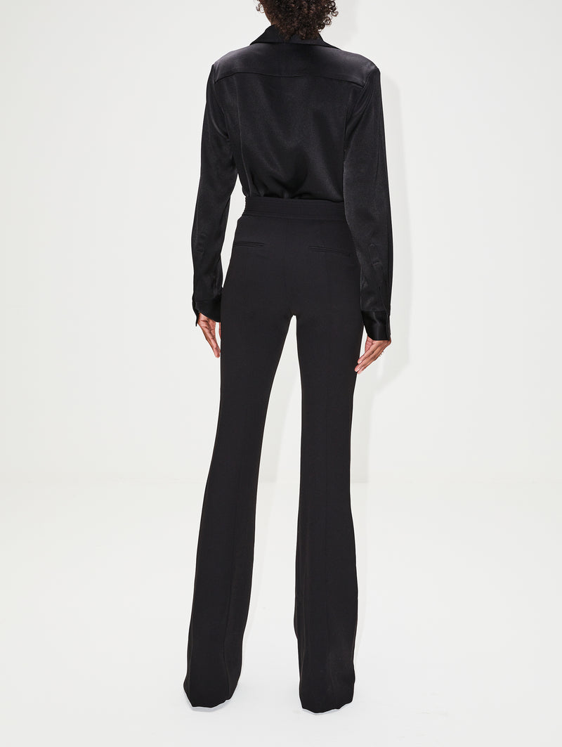 Alex Perry Marden Flare Pant in Navy