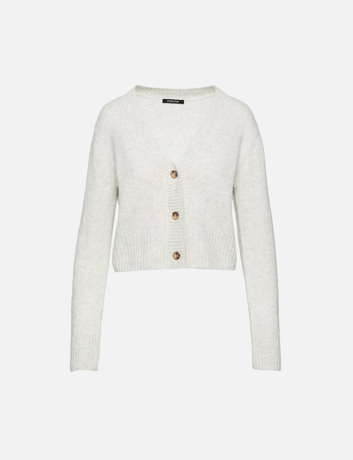 Dove Cropped Cardigan