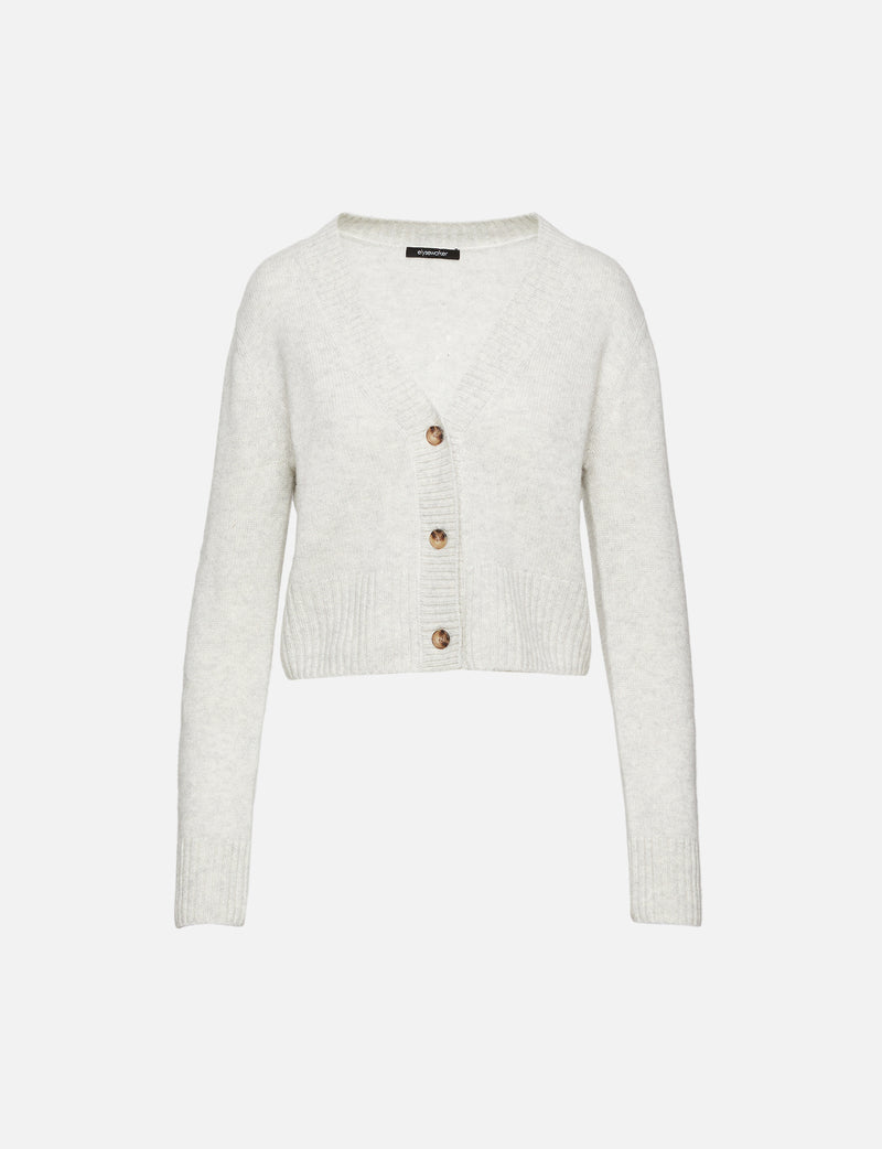 Dove Cropped Cardigan