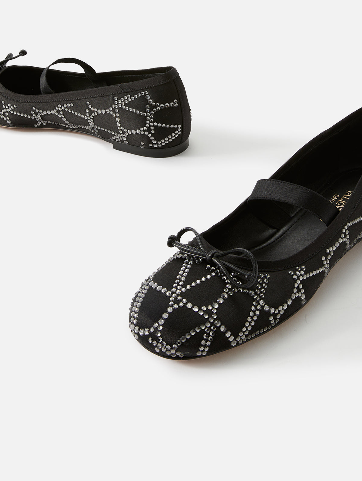 view 2 - Iconic Crystal Ballerina Flat