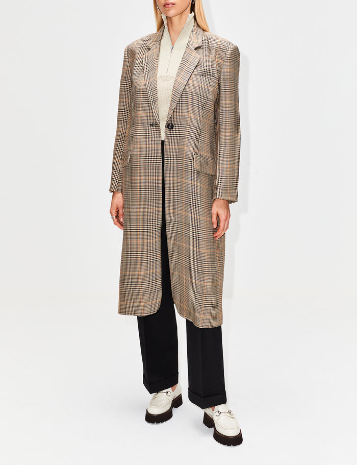 Louis Vuitton Women Belted Wool Coat Size IT 44 FR 40 US 8 UK/AU