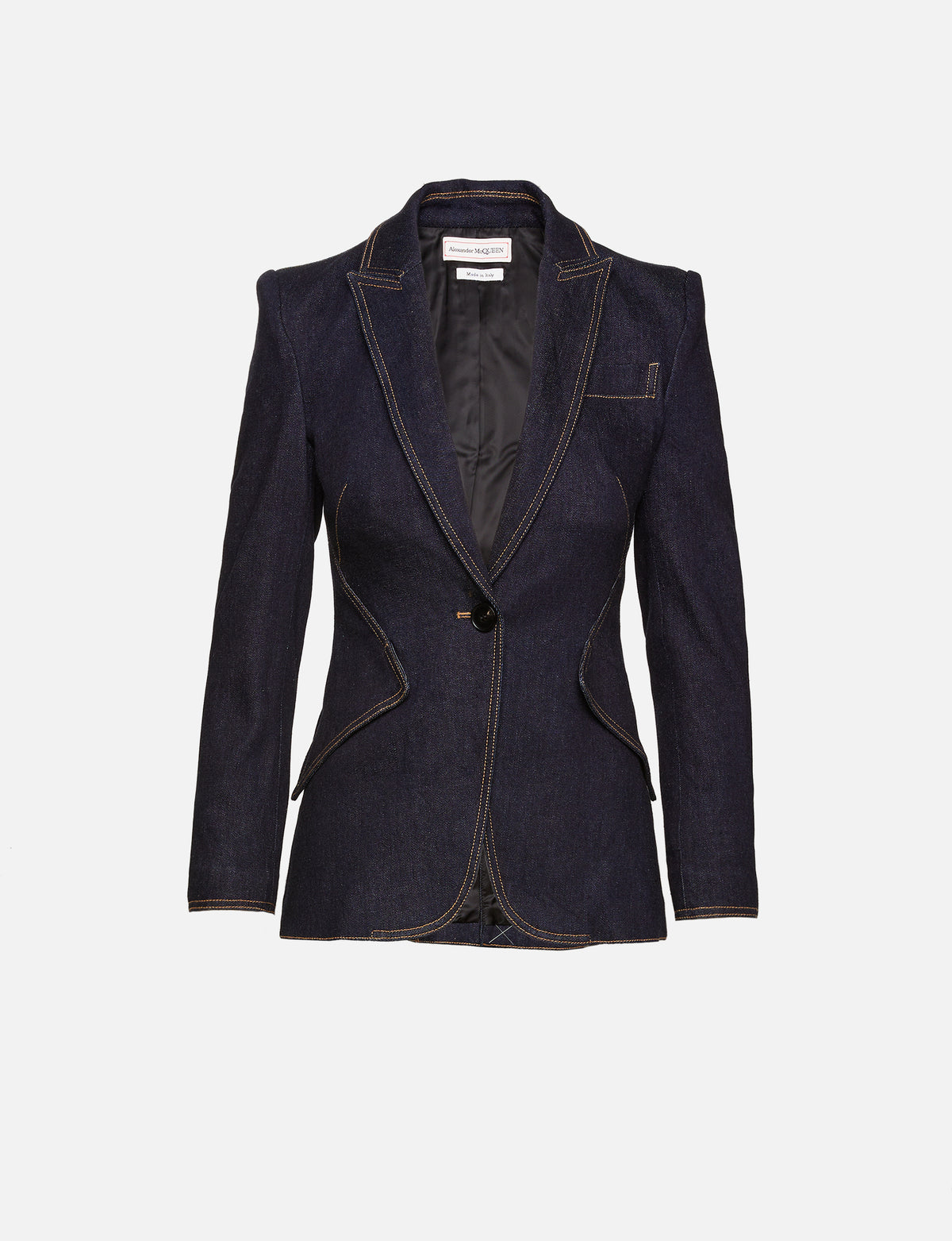 view 1 - One Button Stretch Jacket