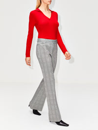 view 3 - Le High Rise Flare Trouser