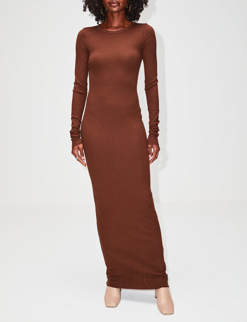 Long Sleeve Crewneck Dress | TERNE | elysewalker Long Sleeve Crewneck Dress | TERNE | elysewalker