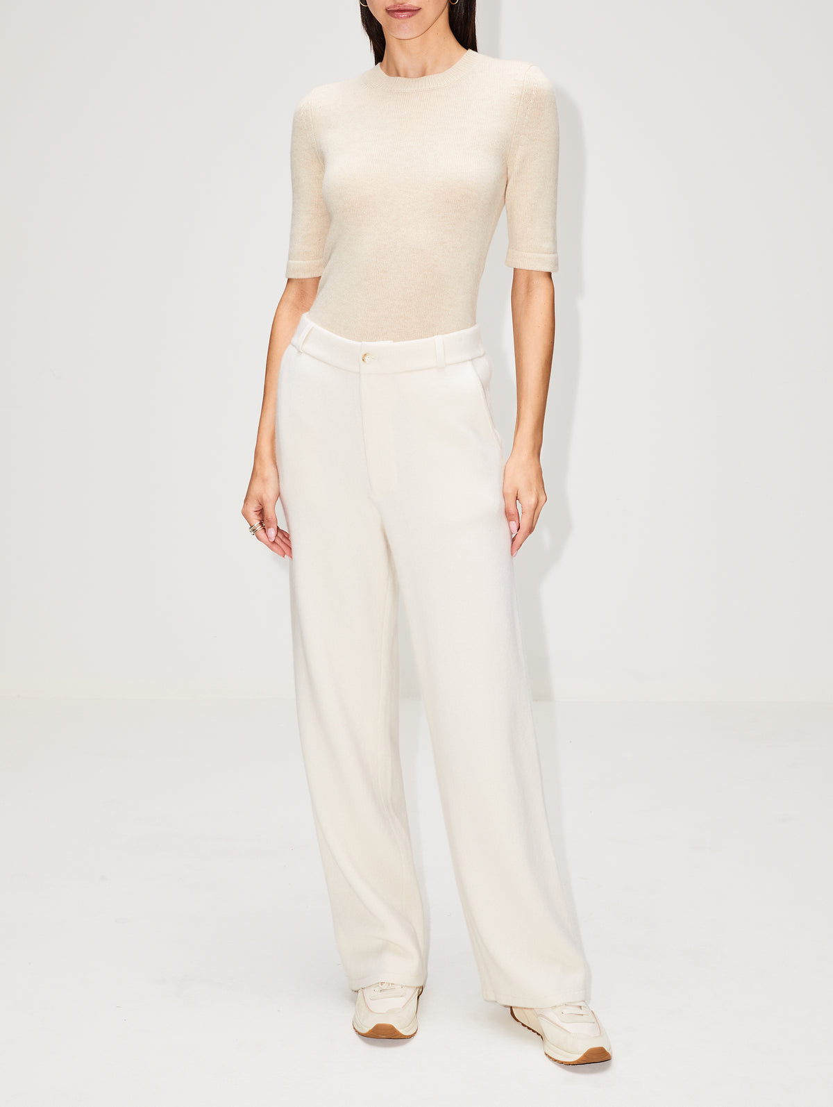 Tailored Trouser,GUEST IN RESIDENCE,CREAM,Image 5