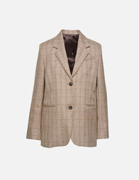 view 1 - Windowpane Check Suit Jacket
