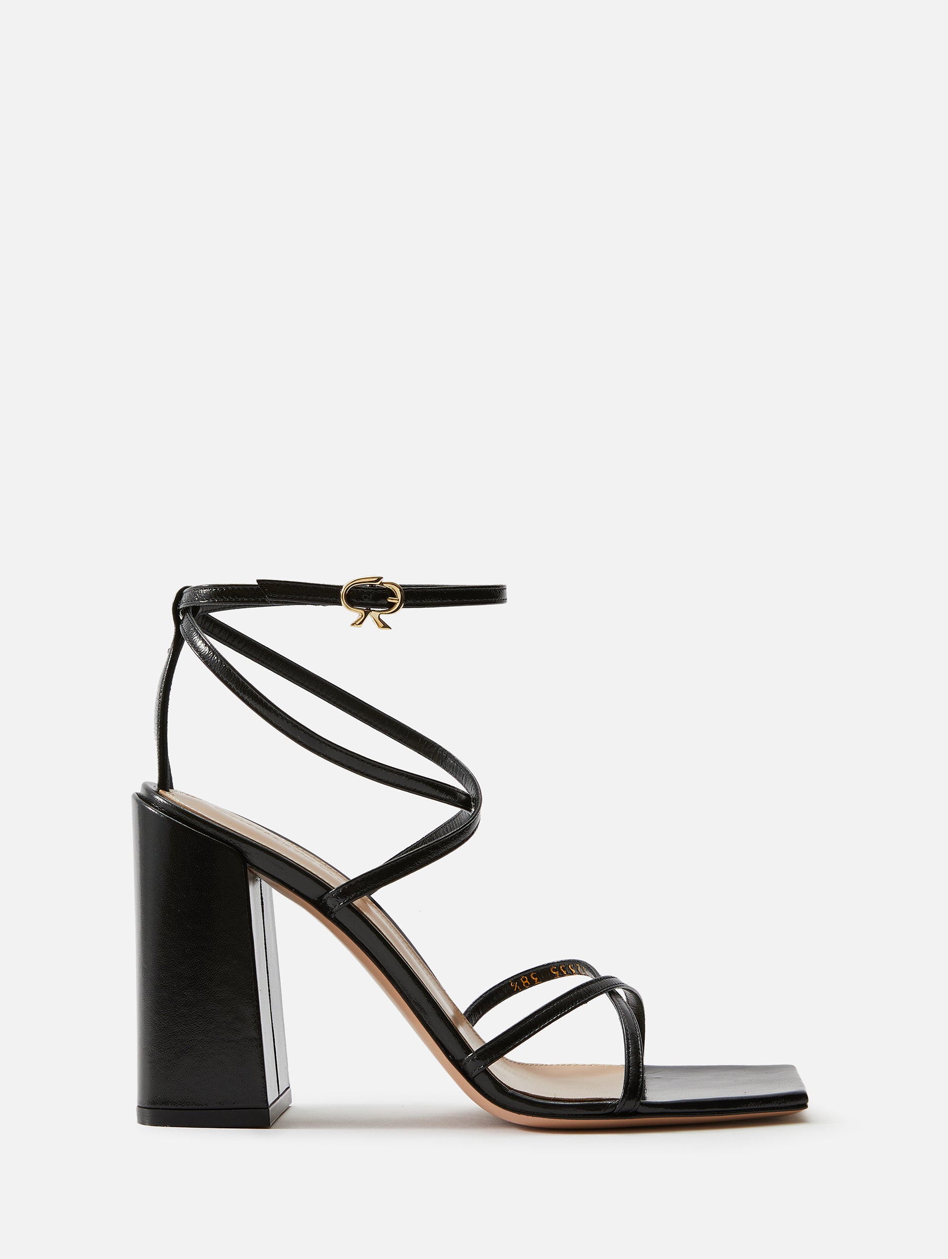 Satin sandals in black - Gianvito Rossi | Mytheresa