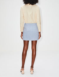 Check Amure Tweed Skirt