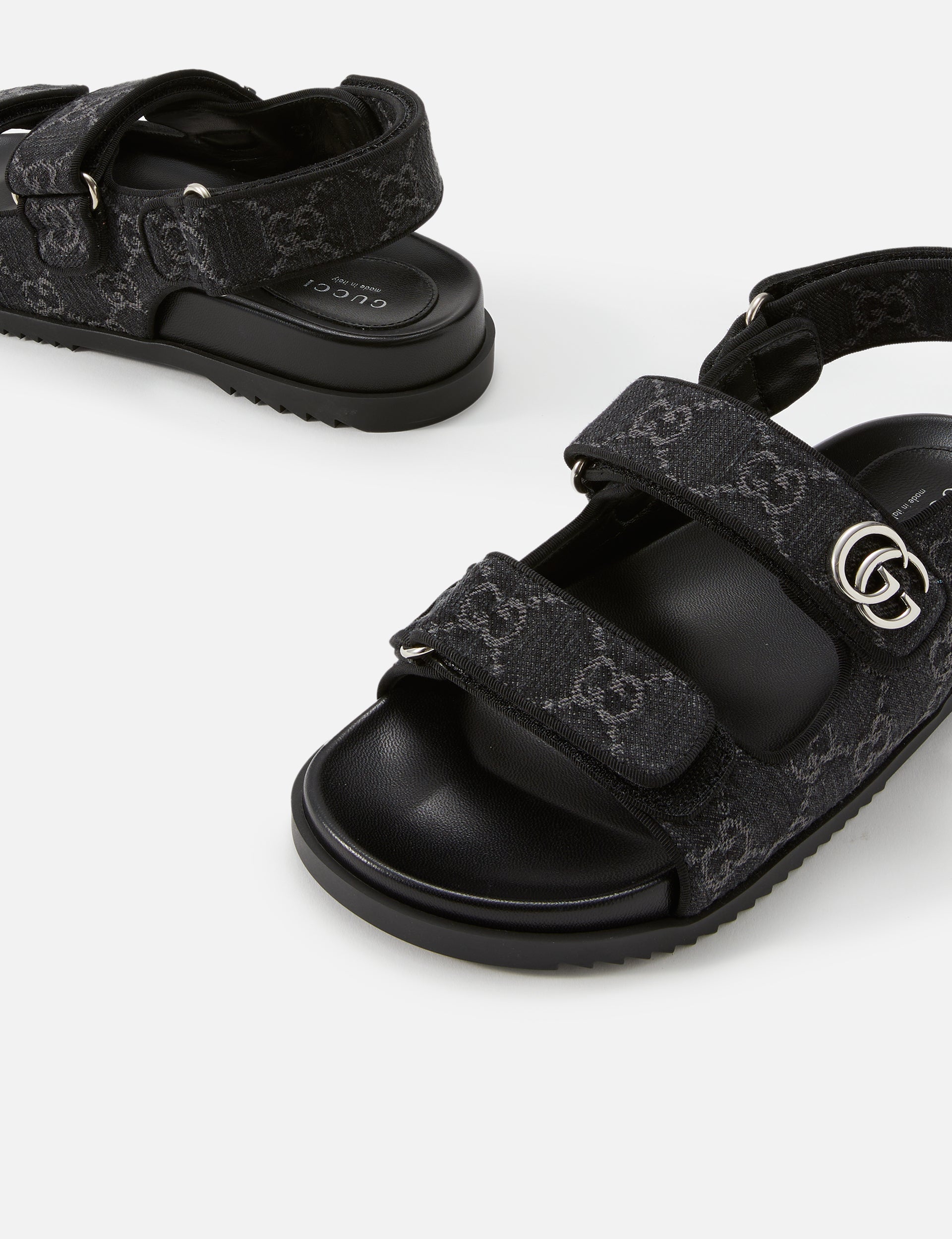 Womens Gucci neutrals Double G Sandals | Harrods # {CountryCode}