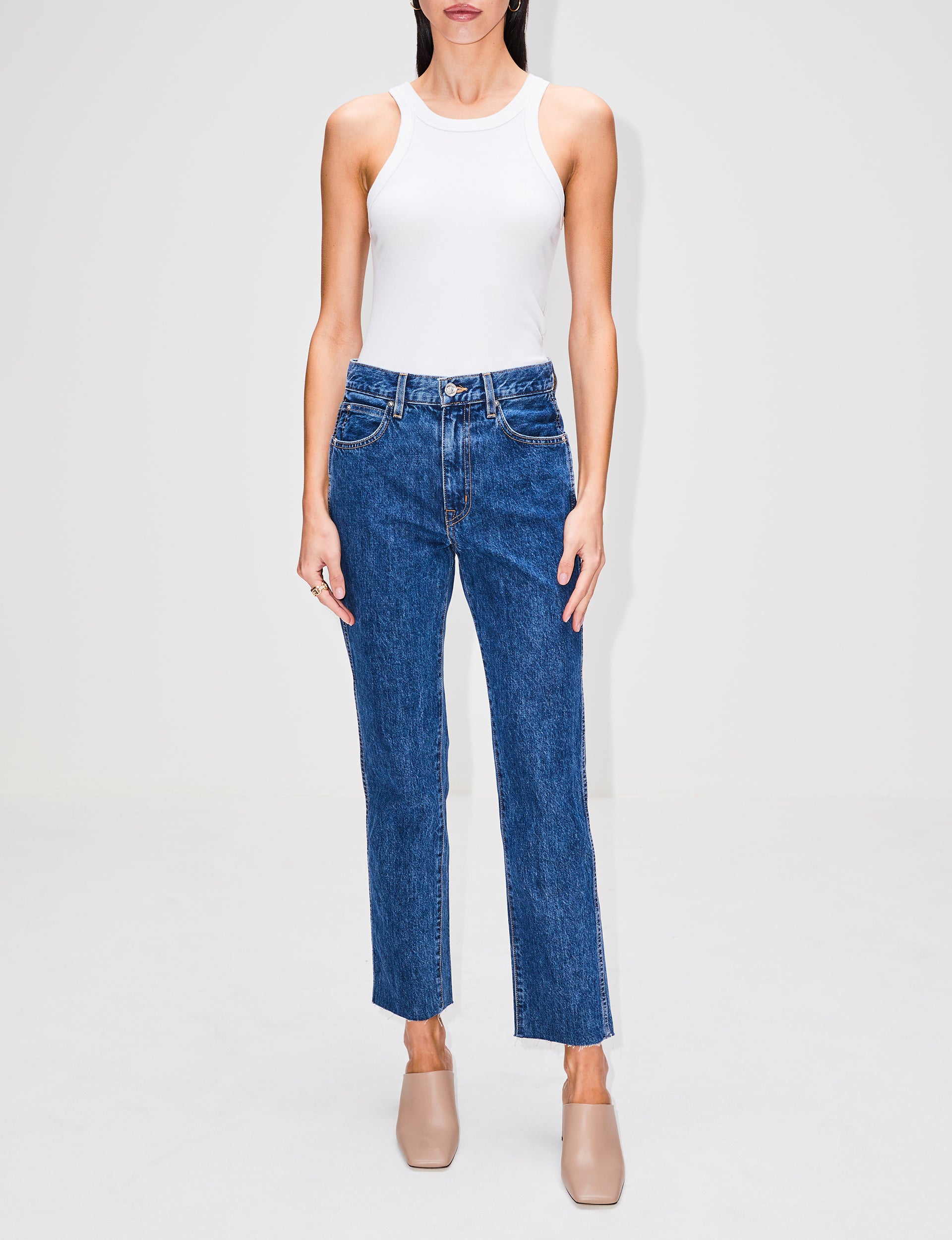 SLVRLAKE shops high-rise Jeans