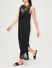 view 3 - Sleeveless Lace Front Dress