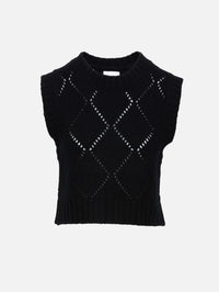 view 1 - Tyree Diamond Pattern Vest