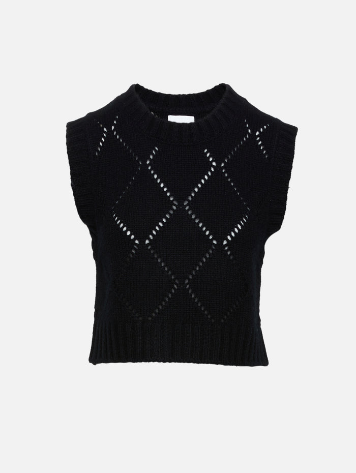 Tyree Diamond Pattern Vest