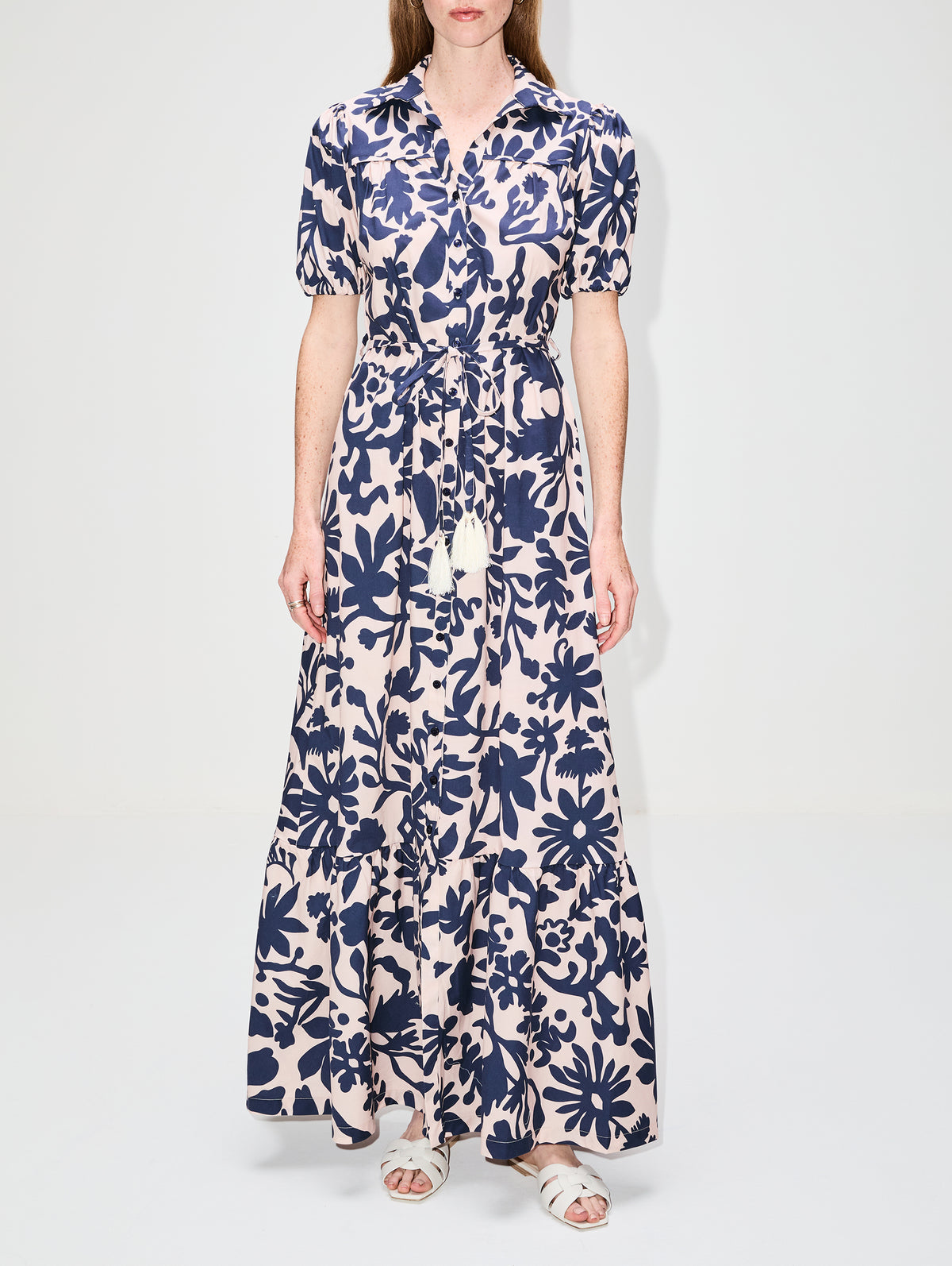 view 2 - Salento Belted Maxi Dress