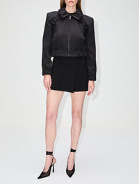 view 2 - Exclusive Ruched High Neck Jacket