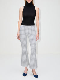 view 2 - Pull On Cropped Flare Pant