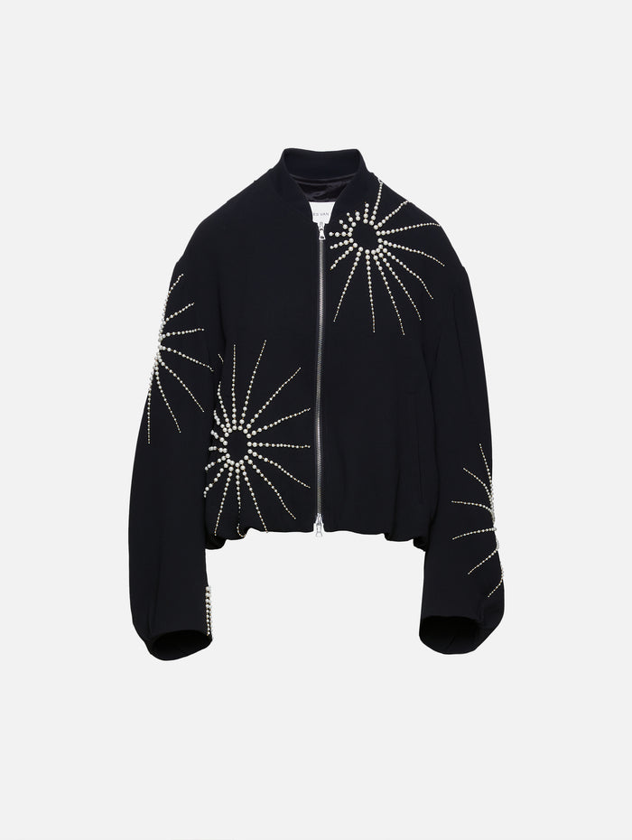 Vario Embroidered Bomber Jacket