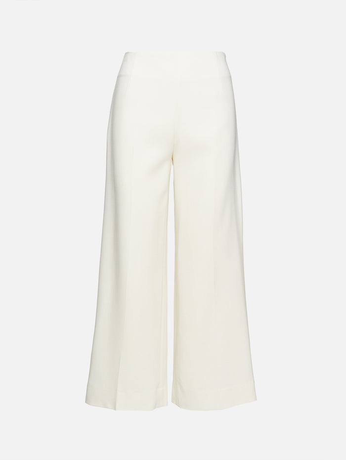 CLEAN WIDE TROUSERS